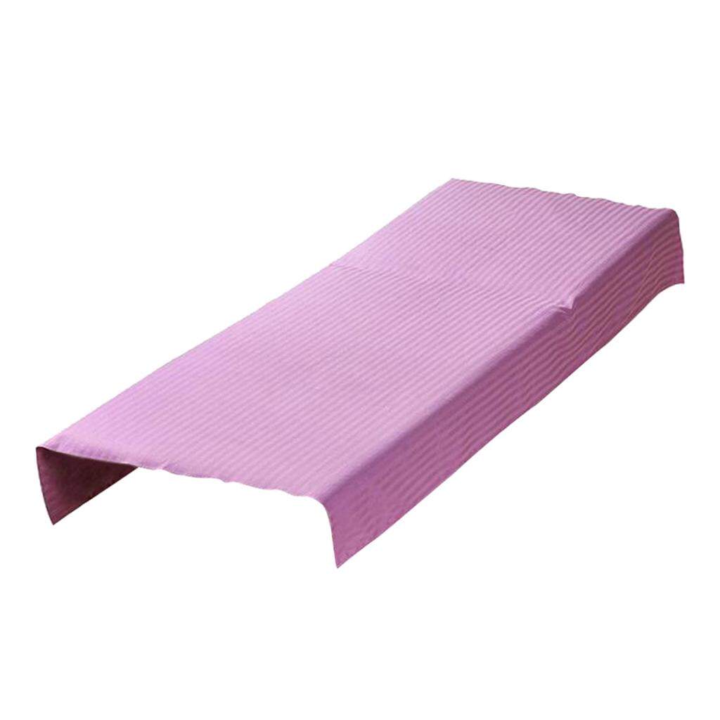 BolehDeals Tím Sọc Làm Đẹp GiườNg Massage Bàn Salon Spa Cotton Sheet