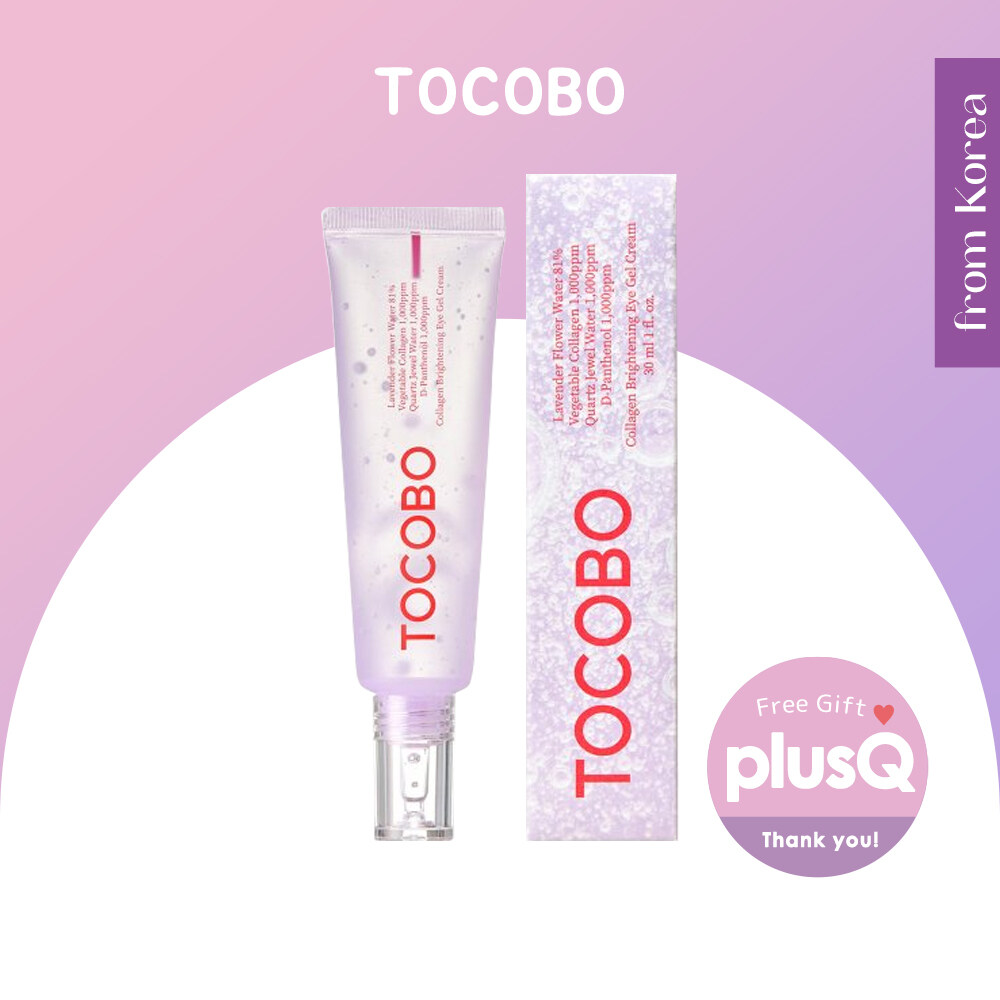 TOCOBO Collagen Brightening Eye Gel Cream 30ml Lazada