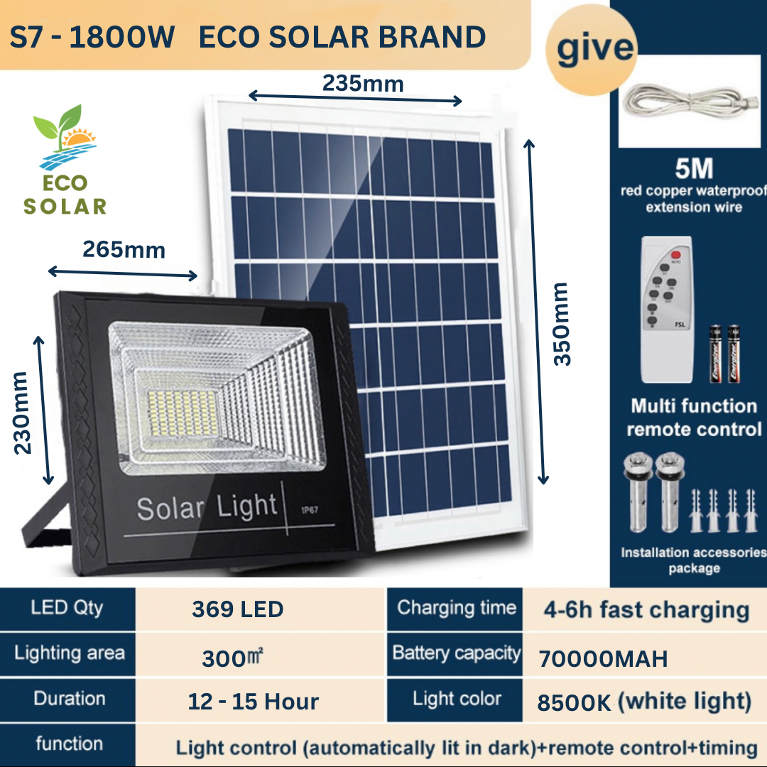 Eco Solar S Year Warrantysolar Light Outdoor Lighting W Solar