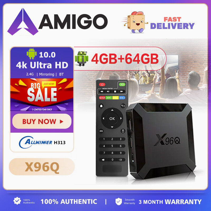 X Q Android Tv Box Allwinner H Gb Gb G Wifi K Smart Tv