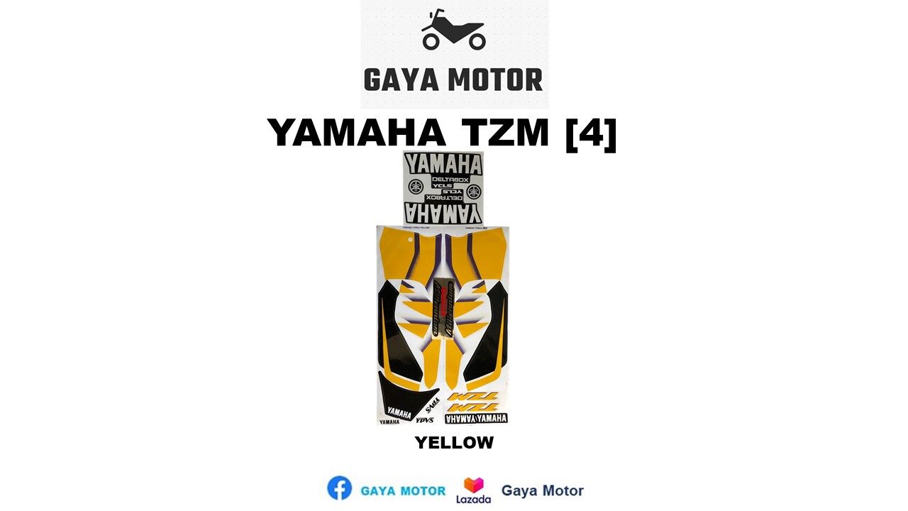 Yamaha Tzm Body Sticker Lazada