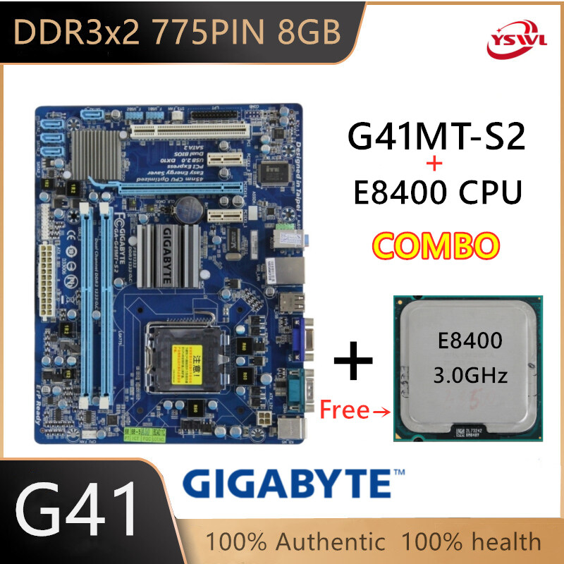 For Gigabyte G Mt S Motherboard Ddr Wiht Free Intel E Or E