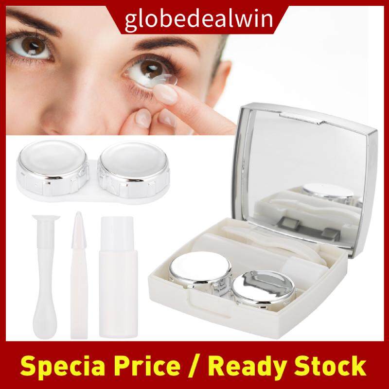3 สี Mini ที่เก็บคอนแทคเลนส์ Eye Care ที่ใส่เลนส์กรณีกระจกพกพากล่อง 3 สี Mini ที่เก็บคอนแทคเลนส์ Eye Care ที่ใส่เลนส์กรณีกระจกพกพากล่อง