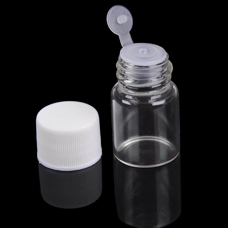 Amango ขวดแก้วใสตัวหยดน้ำมันเอสเซนเชี่ยล 5 ml หยุดการรั่วไหล stopper Amango ขวดแก้วใสตัวหยดน้ำมันเอสเซนเชี่ยล 5 ml หยุดการรั่วไหล stopper