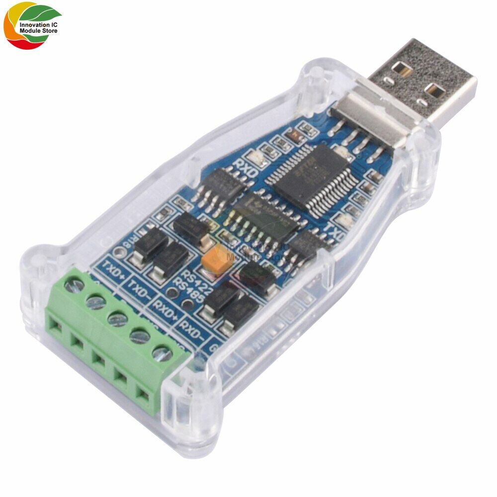 USB To RS485 RS422 Serial Adapter FTDI ชป6Pin Terminal Block Converter