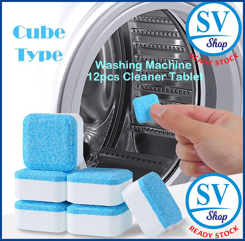 Ready Stock Pcs Washing Machine Deep Clean Tank Cleaner Cube