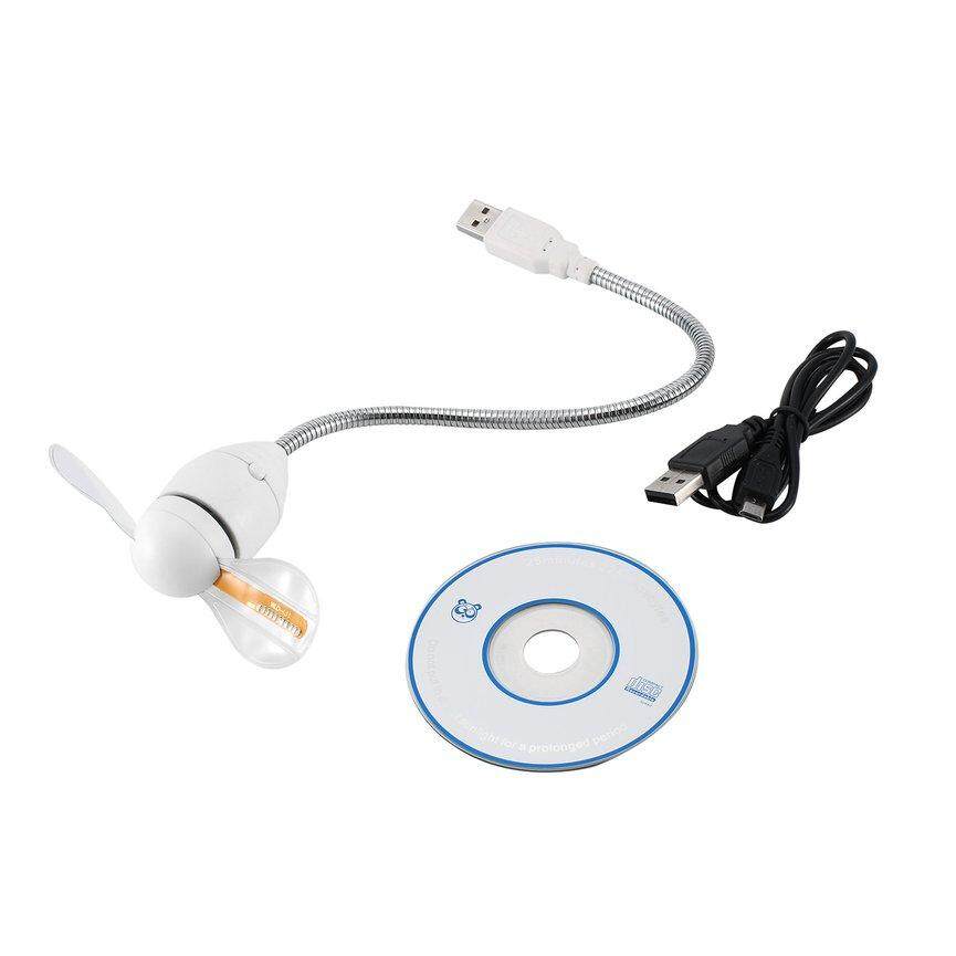 Ubest USB พัดลมนาฬิกา LED USB - Po * Ered พัดลมพกพา LED ข้อความพัดลม MINI พัดลม USB สำหรับแล็ปท็อปและ PC