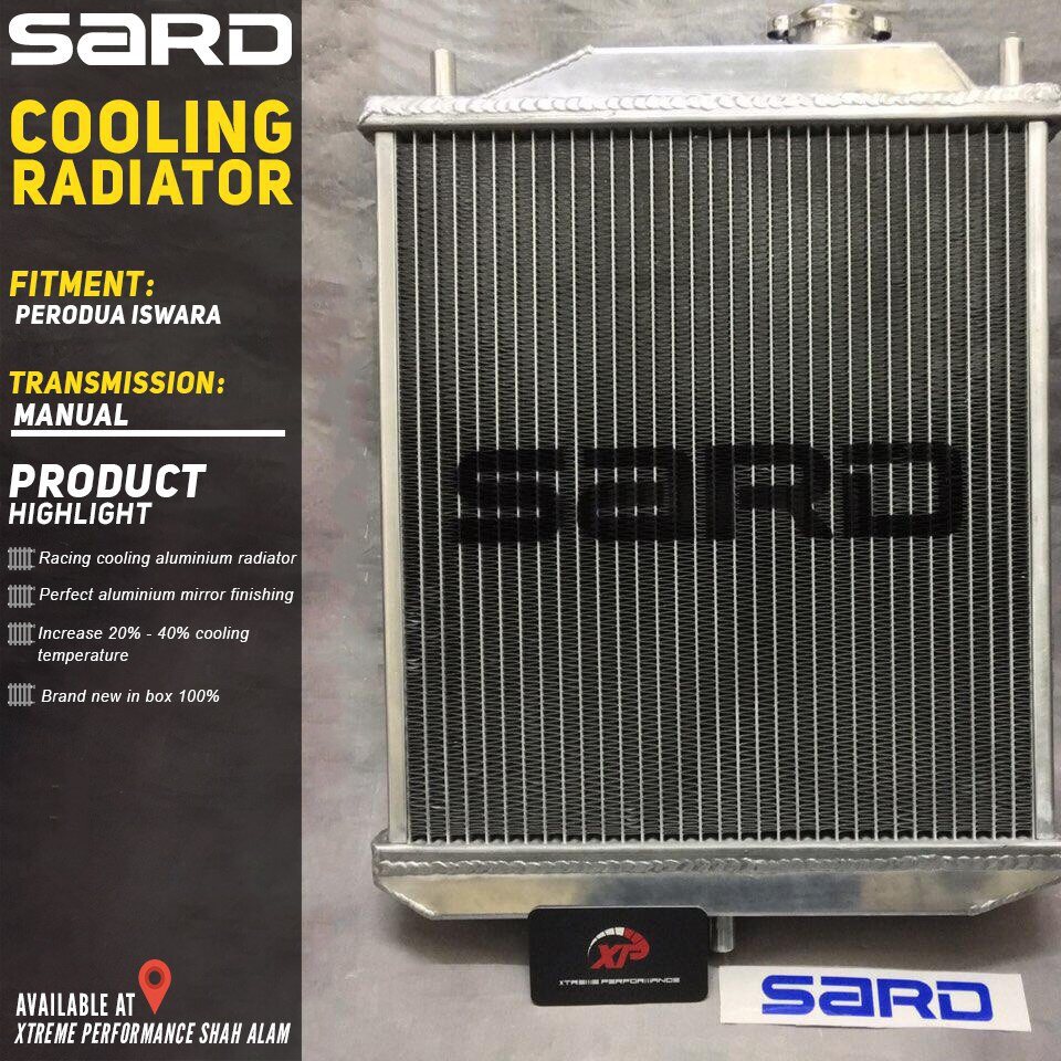 ORIGINAL READY STOCK RADIATOR SPORT SARD PROTON SAGA ISWARA MANUAL 2