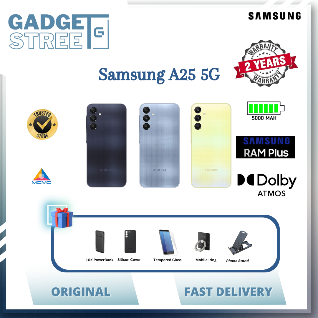 Samsung Galaxy A25 5G 8GB Ram 256GB Rom 2 Year Warranty By