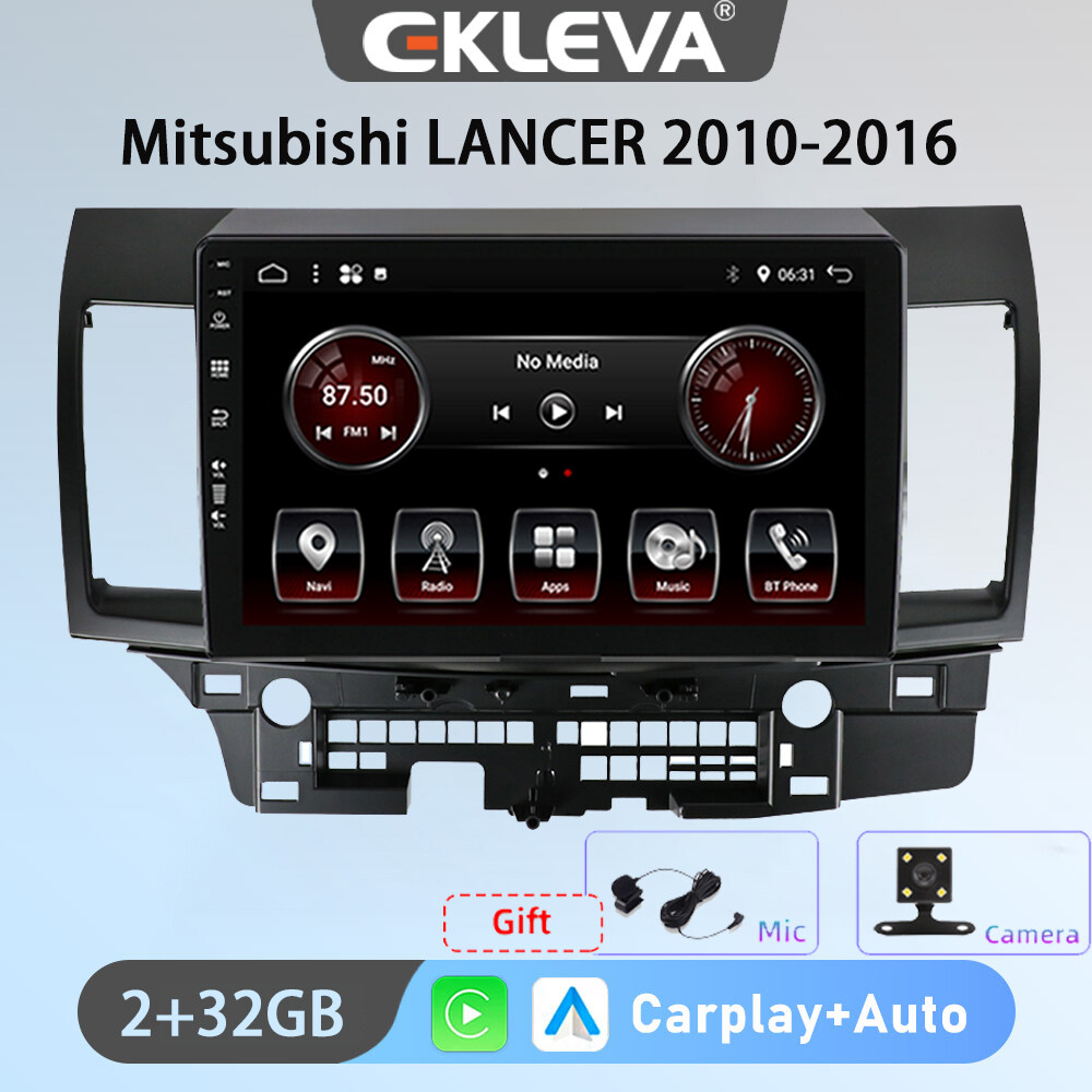 EKLEVA 10 1 Inch Car Radio Android 12 For Mitsubishi LANCER 2010 2016