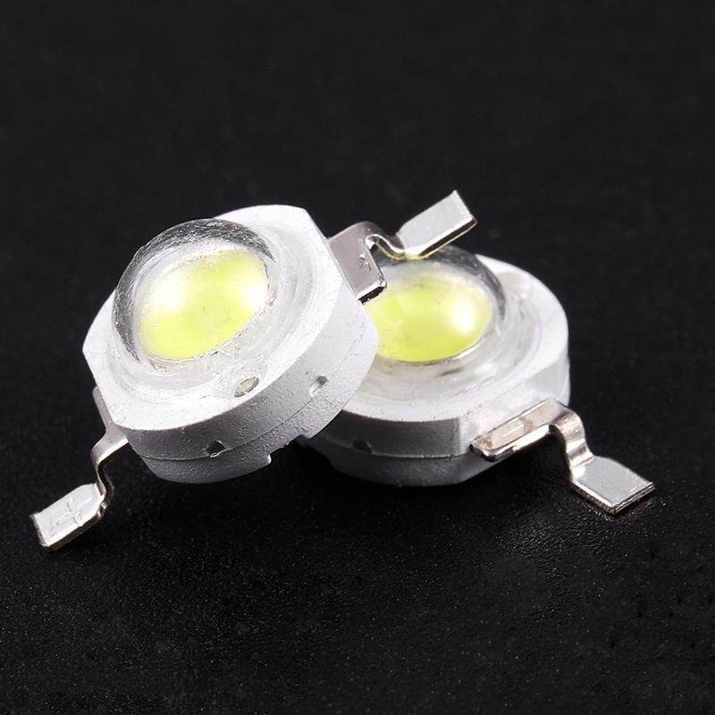 Pcs High Power Pin W White Led Bead Emitters Lm K