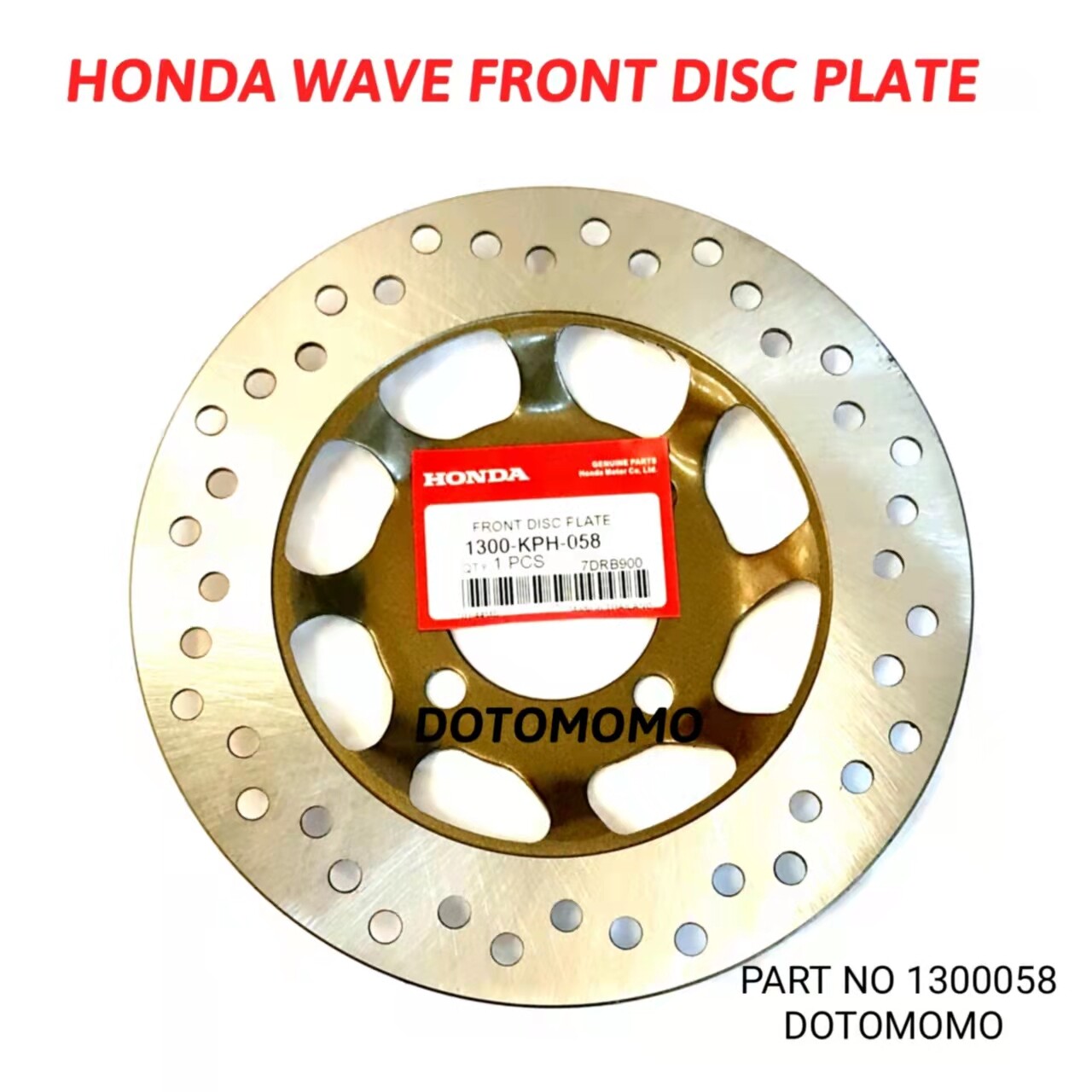 WAVE125 WAVE 125 W125 FRONT BRAKE PIRIN DISC PLATE ORIGINAL THAILAND