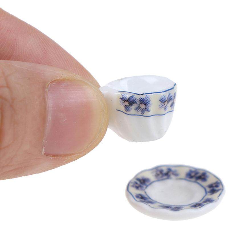 Flash Sale Miniature Pcs Porcelain Tea Cup Set Chintz Flower