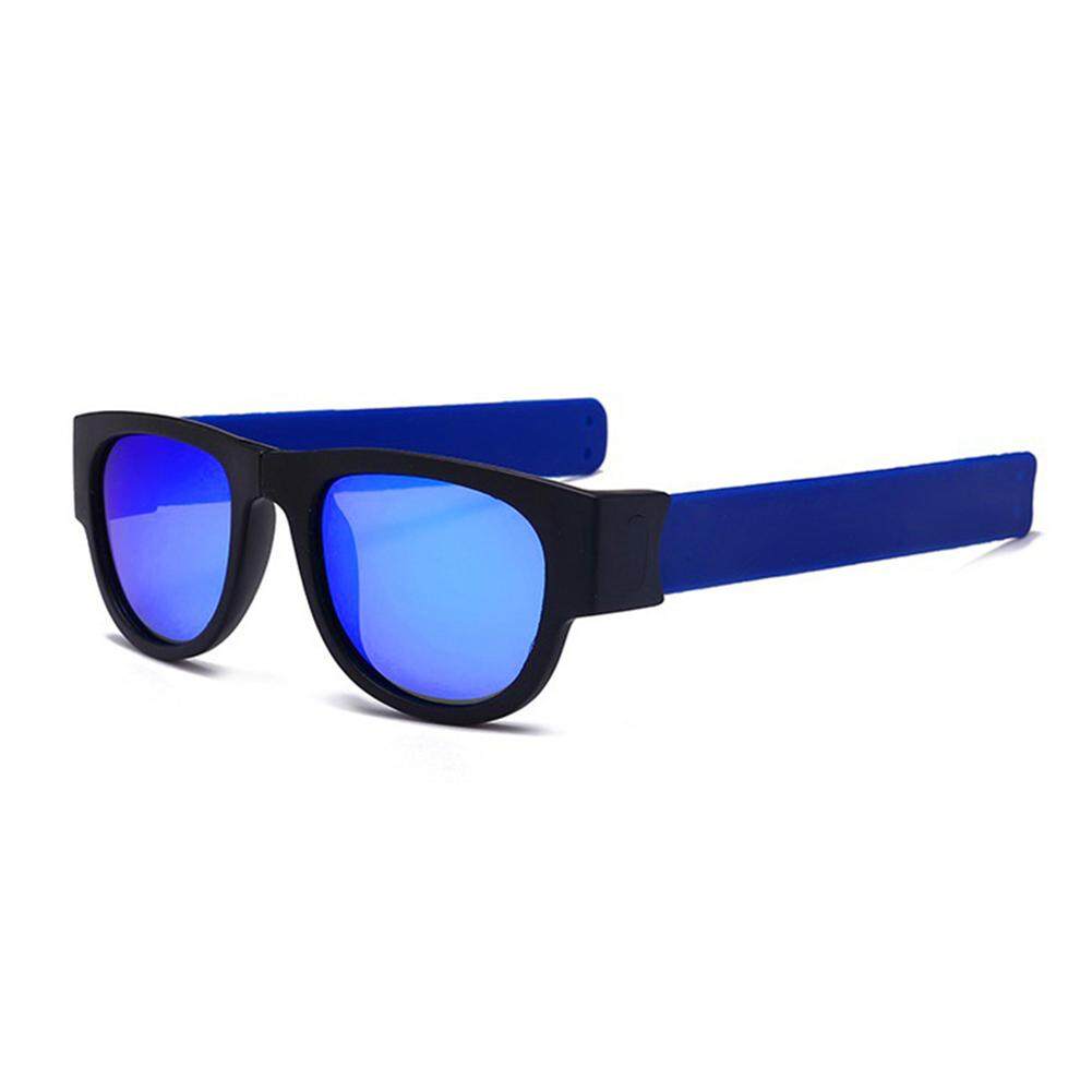 Unique Polarized Folding Sunglasses Dazzle Color Outdoor Bracelet Design Cycling Glasses Lenses Color:C1 Unique Polarized Folding Sunglasses Dazzle Color Outdoor Bracelet Design Cycling Glasses Lenses Color:C1