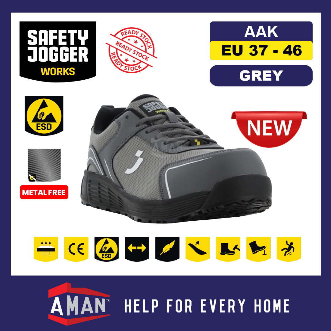 SAFETY JOGGER AAK S1P Low ESD Safety Shoes Composite Toecap Lightweight