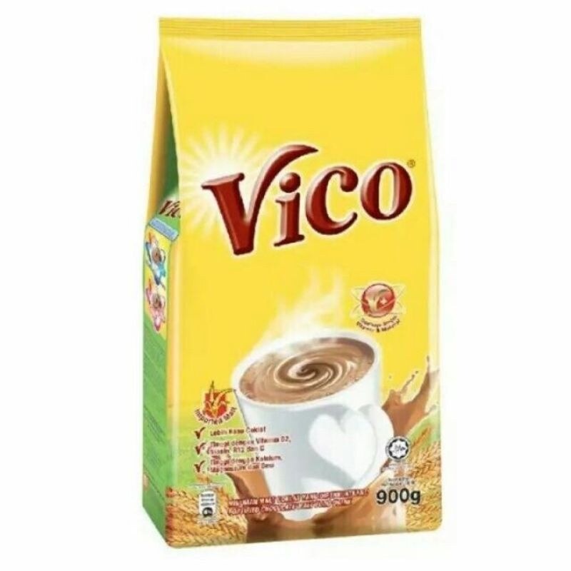 Vico Chocolate Malt Food Drink 900g Extra 100g Lazada