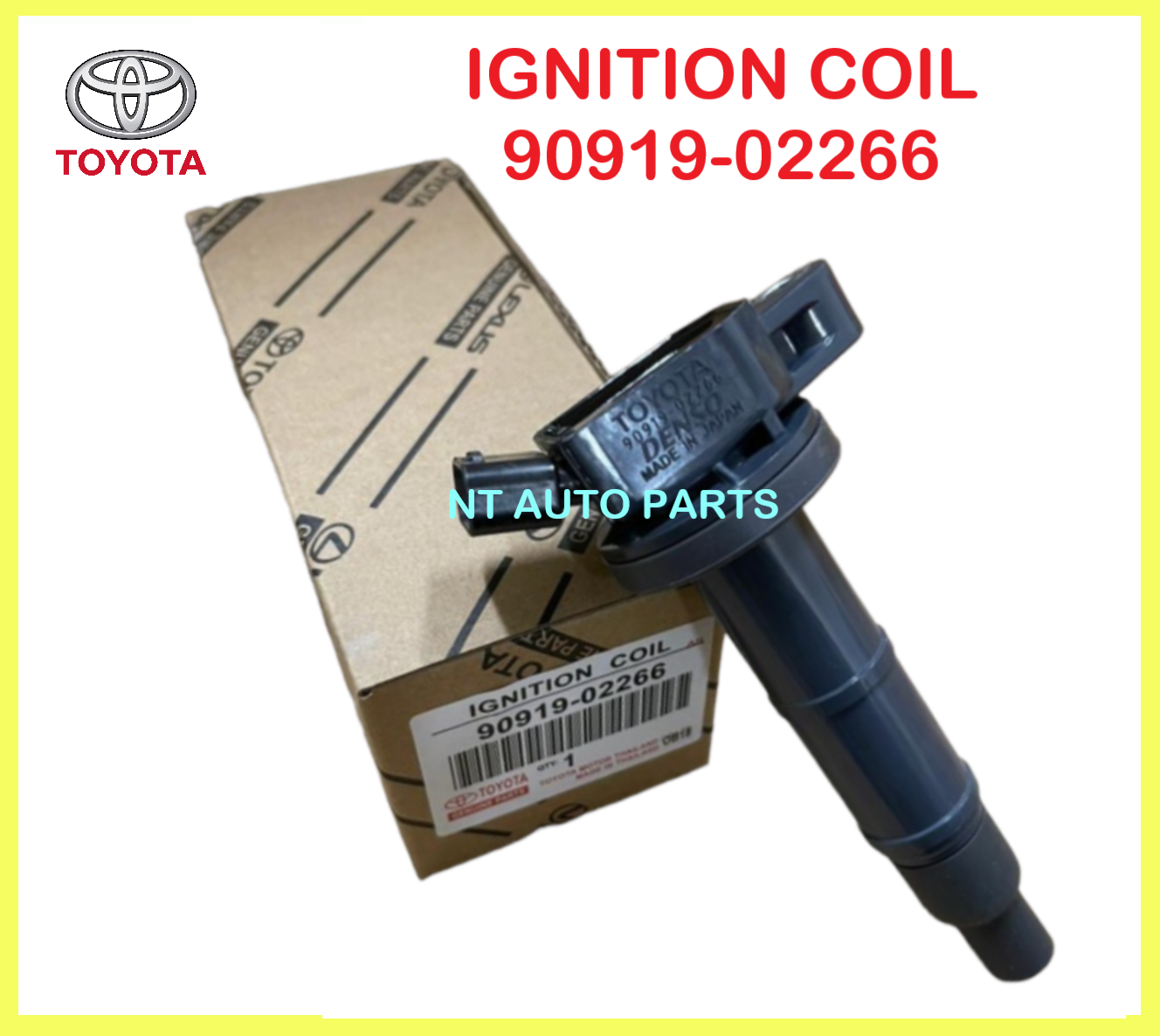 TOYOTA INGITION PLUG COIL TOYOTA CAMRY 03 ACV30 HARRIER ACU30