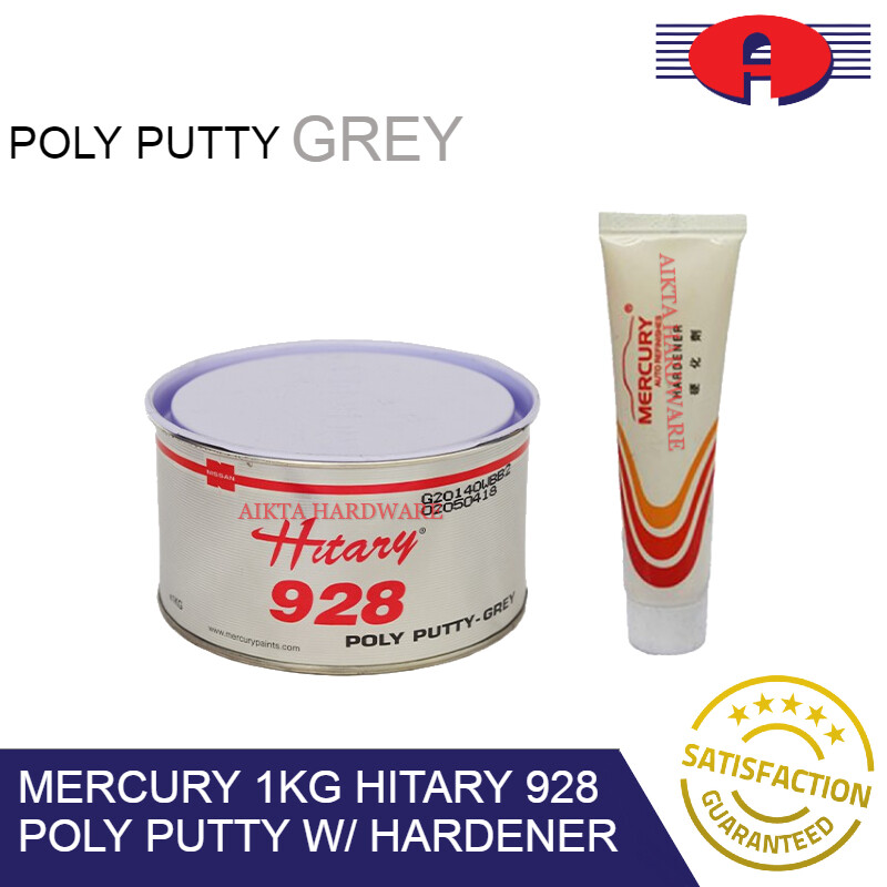 Mercury Kg Kg Hitary Poly Putty Grey Lazada