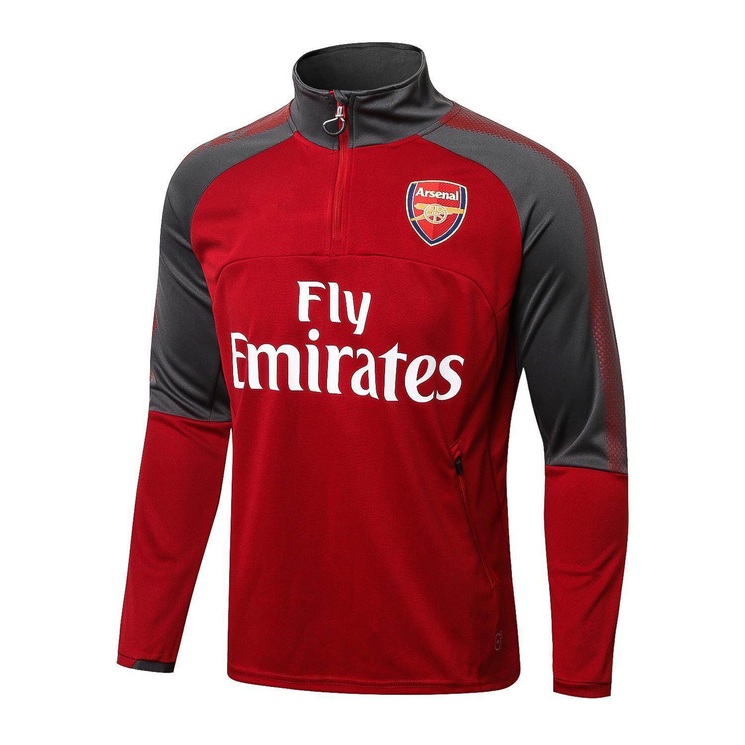 Top Quality Arsenal Long Sleeve Home Jersey T-Shirt Training Wear Top Quality Arsenal Long Sleeve Home Jersey T-Shirt Training Wear