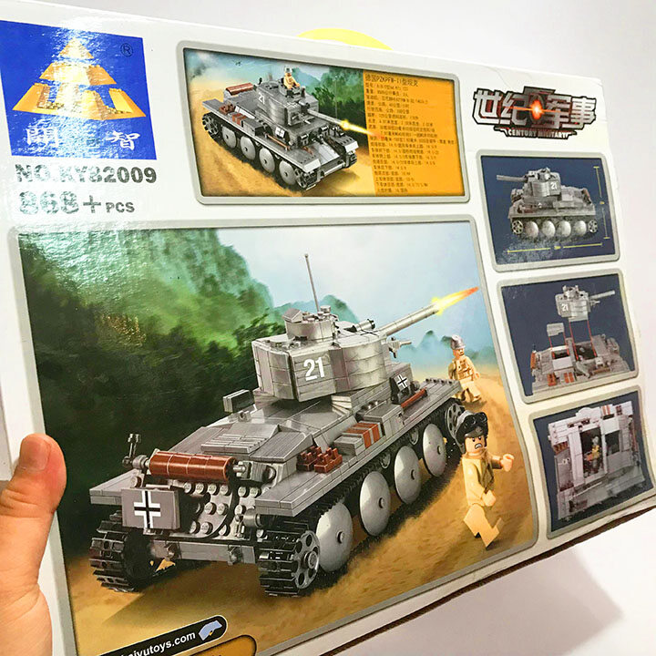 Lắp ghép Xe tăng KY82009