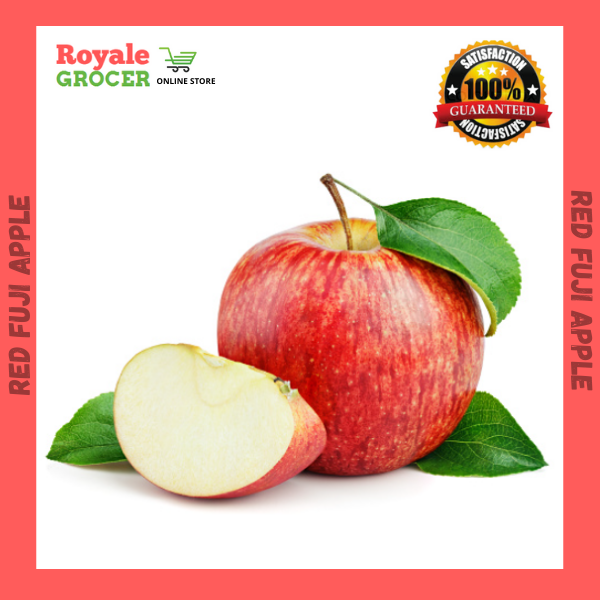 Royale Grocer Red Fuji Fresh Apple Pc Per Pack Epal Merah Lazada