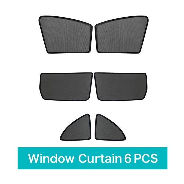 Magnetic Car Side Window Sunshade Curtain For Toyota RAV4 2022 2021