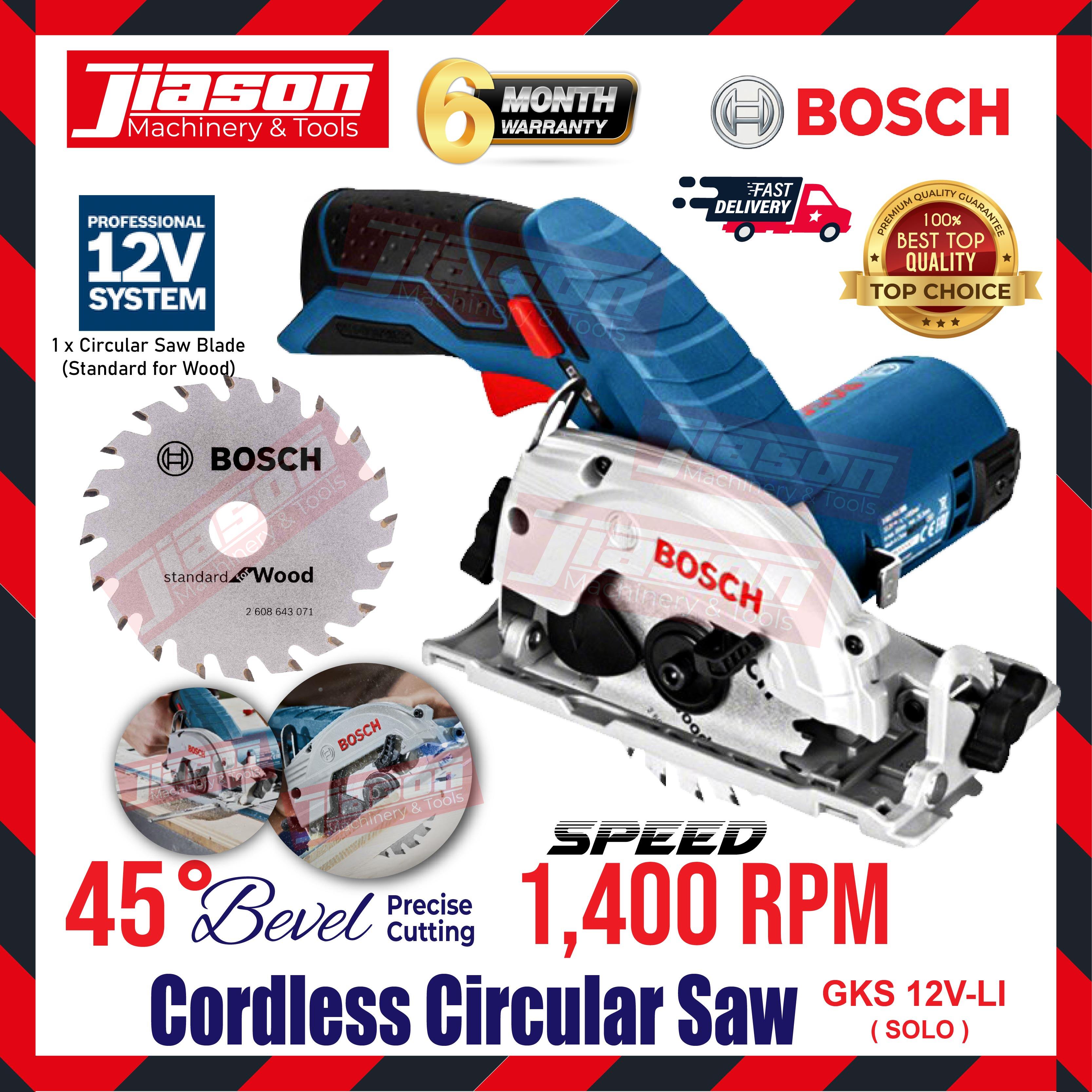 BOSCH GKS 12V LI GKS12V LI 12V Cordless Circular Saw 1400rpm SOLO