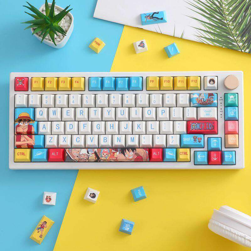 Keycap Onlyuzumaki Naruto Luffy Son Goku Theme Keycap Keys