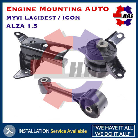 Engine Mounting Set Perodua Alza 1 5 Auto 2009 2019 Myvi Lagi Best 1 5