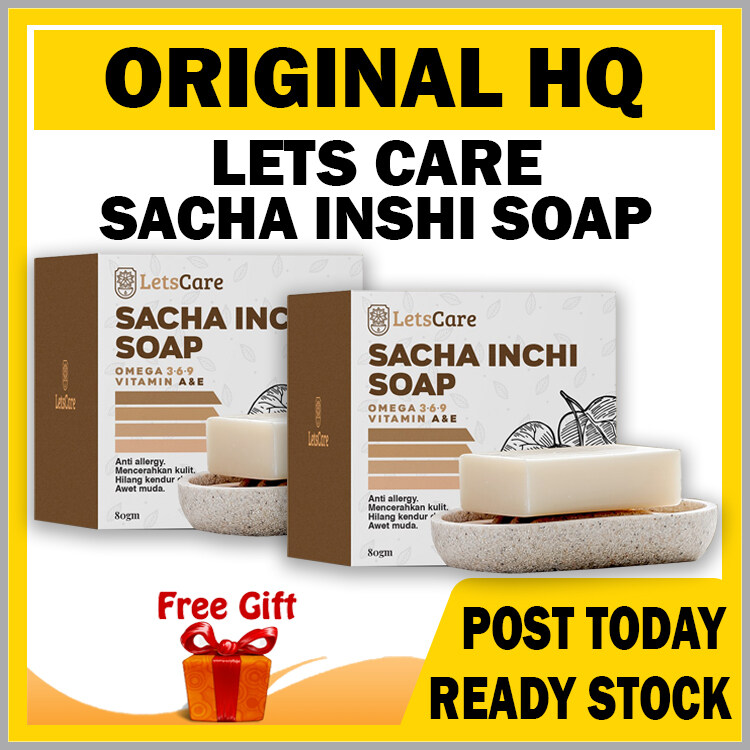 Sabun Sacha Inchi Letscare Sacha Inchi Soap Kulit Cantik LetsCare Face