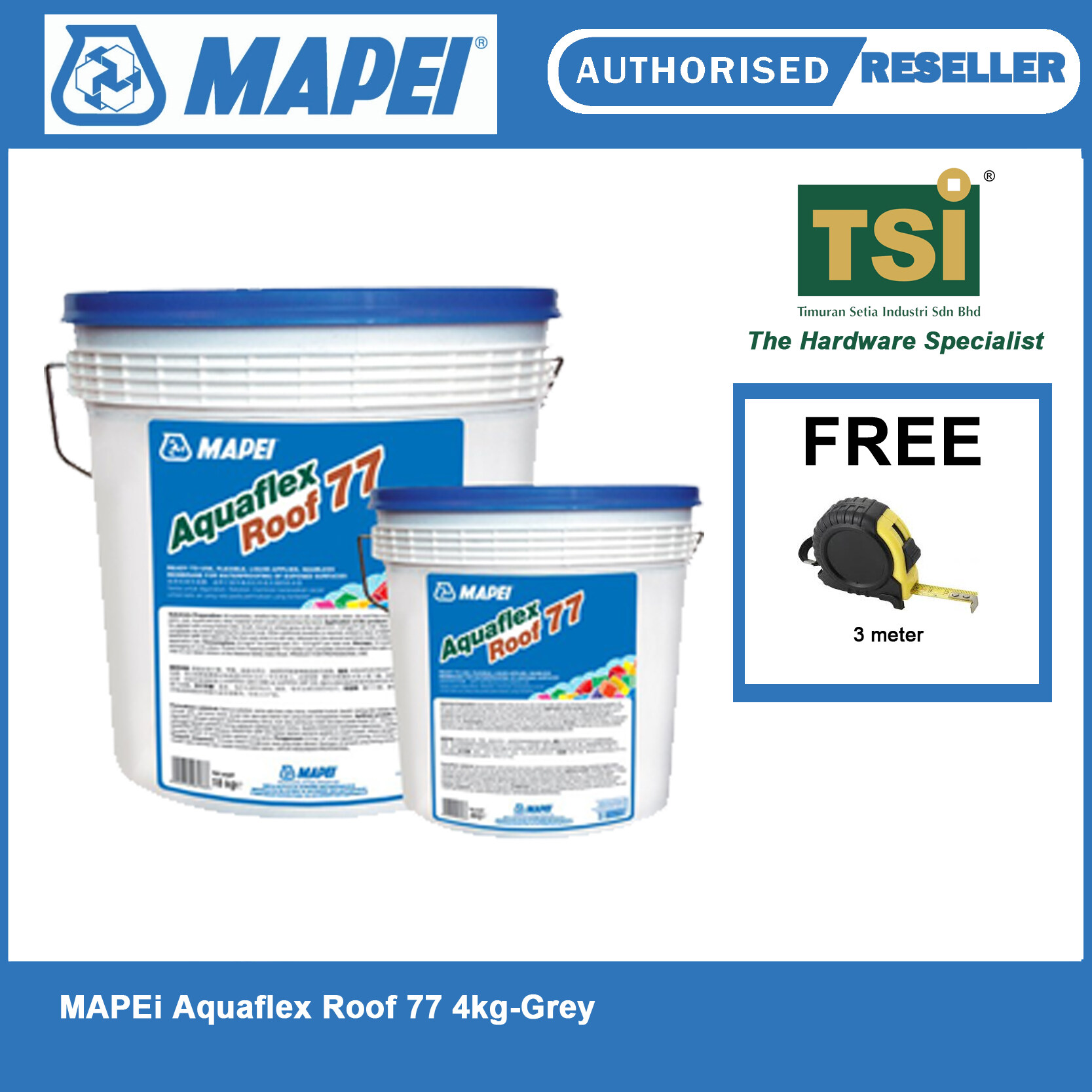 Mapei Aquaflex Roof Grey Kg Lazada