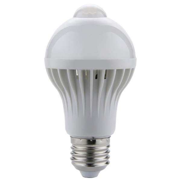 ĐẦU ĐÈN LED PIR Đèn E27 Bóng Đèn Tự Động Thông Minh PIR Hồng Ngoại Chuyển Động Cảm Biến Ánh Sáng