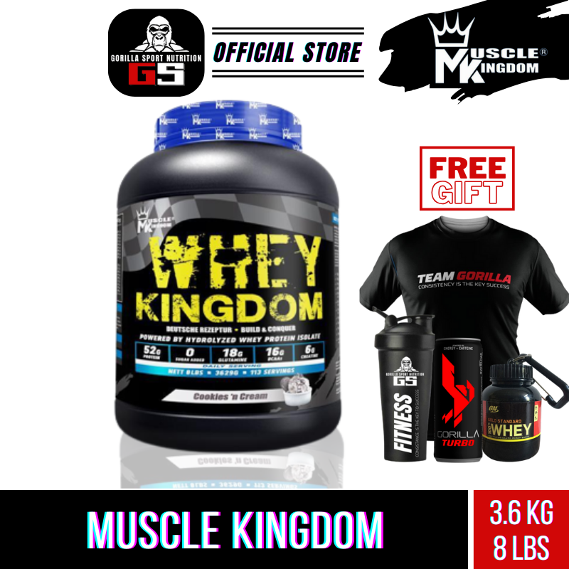 Whey Kingdom Mk Whey Hydrolyze Whey Protein Isolate Muscle Kingdom Susu