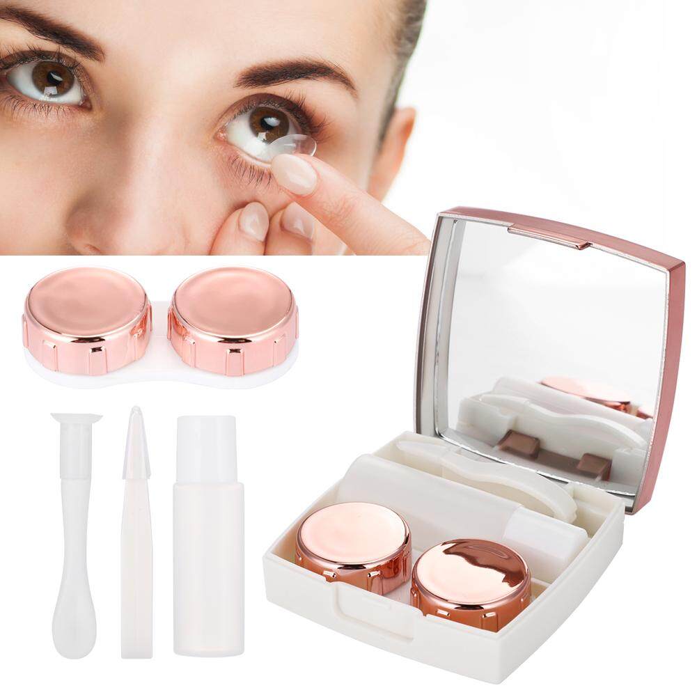 3 สี Mini ที่เก็บคอนแทคเลนส์ Eye Care ที่ใส่เลนส์กรณีกระจกพกพากล่อง 3 สี Mini ที่เก็บคอนแทคเลนส์ Eye Care ที่ใส่เลนส์กรณีกระจกพกพากล่อง