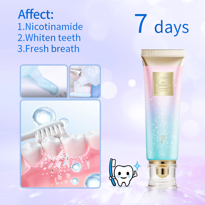 Bodyaid Nicotinamide Whitening Toothpaste Tooth Cleaning Brightening