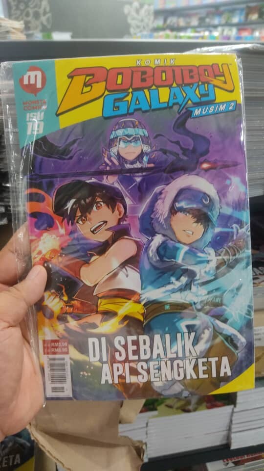 ANIMONSTA Komik Boboiboy Galaxy Musim Ke 2 Isu 1 Isu 27 2023