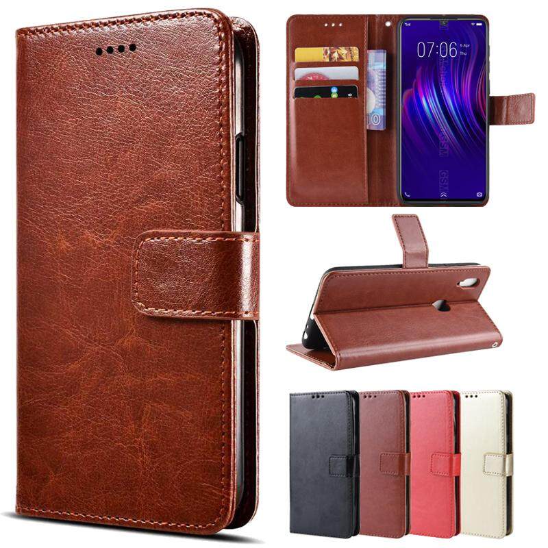 Casing Dompet Magnetik Kulit PU Mewah Casing Pelindung Magnetik Flip