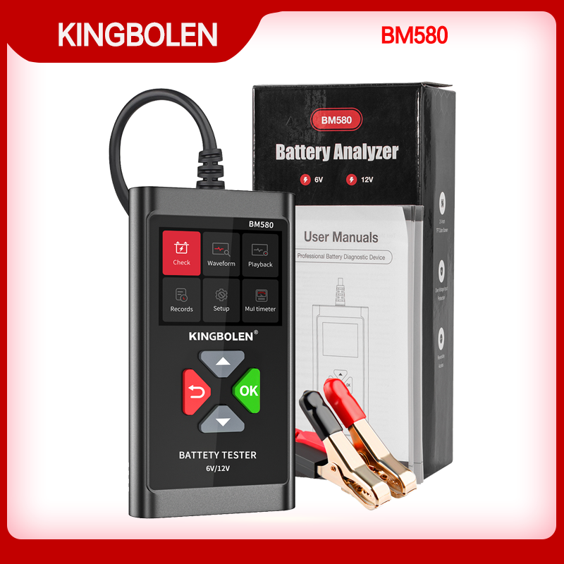 Kingbolen Bm V V Car Battery Tester Cca Ah Ah