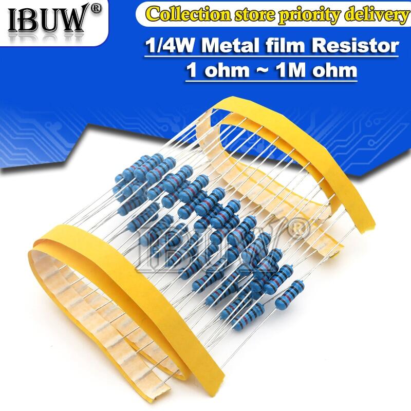 Pcs W Metal Film Resistor R M R R K K K K