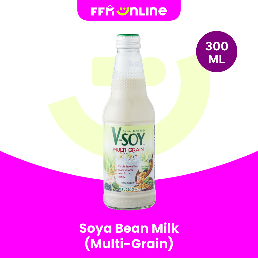 V SOY Soy Bean Milk 300ML Bottle MultiGrain Lazada