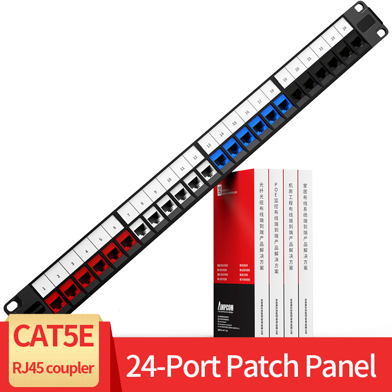 Ampcom Patch Panel Port Patch Panel Pass Through Rj Unshielded