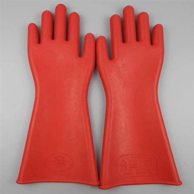 Cw Anti Electricity Protect Rubber Gloves Professional High Voltage