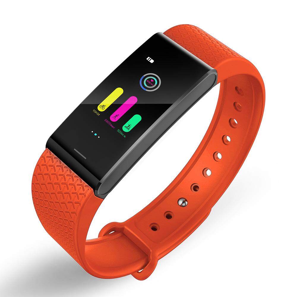 หน้าจอสีสมาร์ทสายรัดข้อมือ Fitness Tracker Bloo - D ความดันเครื่องวัดชีพจรนาฬิกา Pedometer กิจกรรม Tracker กำไลข้อมืออัจฉริยะ IP68 กันน้ำ หน้าจอสีสมาร์ทสายรัดข้อมือ Fitness Tracker Bloo - D ความดันเครื่องวัดชีพจรนาฬิกา Pedometer กิจกรรม Tracker กำไลข้อมืออัจฉริยะ IP68 กันน้ำ