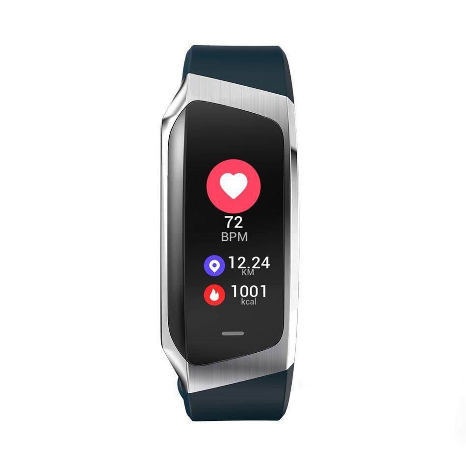 CFB E18 สายรัดนาฬิกาข้อมืออัจฉริยะ Heart Rate เครื่องวัดความดันโลหิตเครื่องติดตามการออกกำลังกาย สายรัดข้อมือเพื่อสุขภาพ อุปกรณ์ไอทีสวมใส่ สี : Blue & สีปืน-458709016 CFB E18 สายรัดนาฬิกาข้อมืออัจฉริยะ Heart Rate เครื่องวัดความดันโลหิตเครื่องติดตามการออกกำลังกาย สายรัดข้อมือเพื่อสุขภาพ อุปกรณ์ไอทีสวมใส่