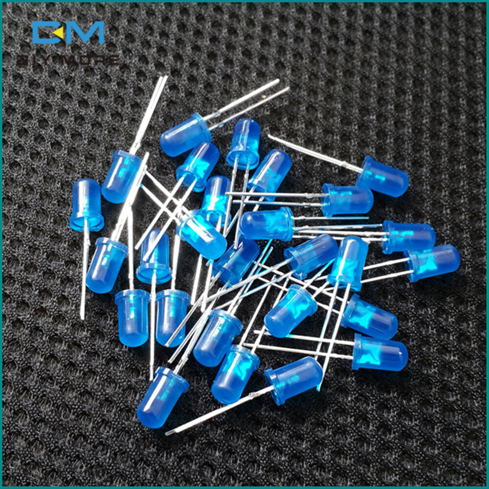 diymore 100pcs LED Diode 5 mm Assorted Kit สฟา DIY ไดโอดเปลงแสง