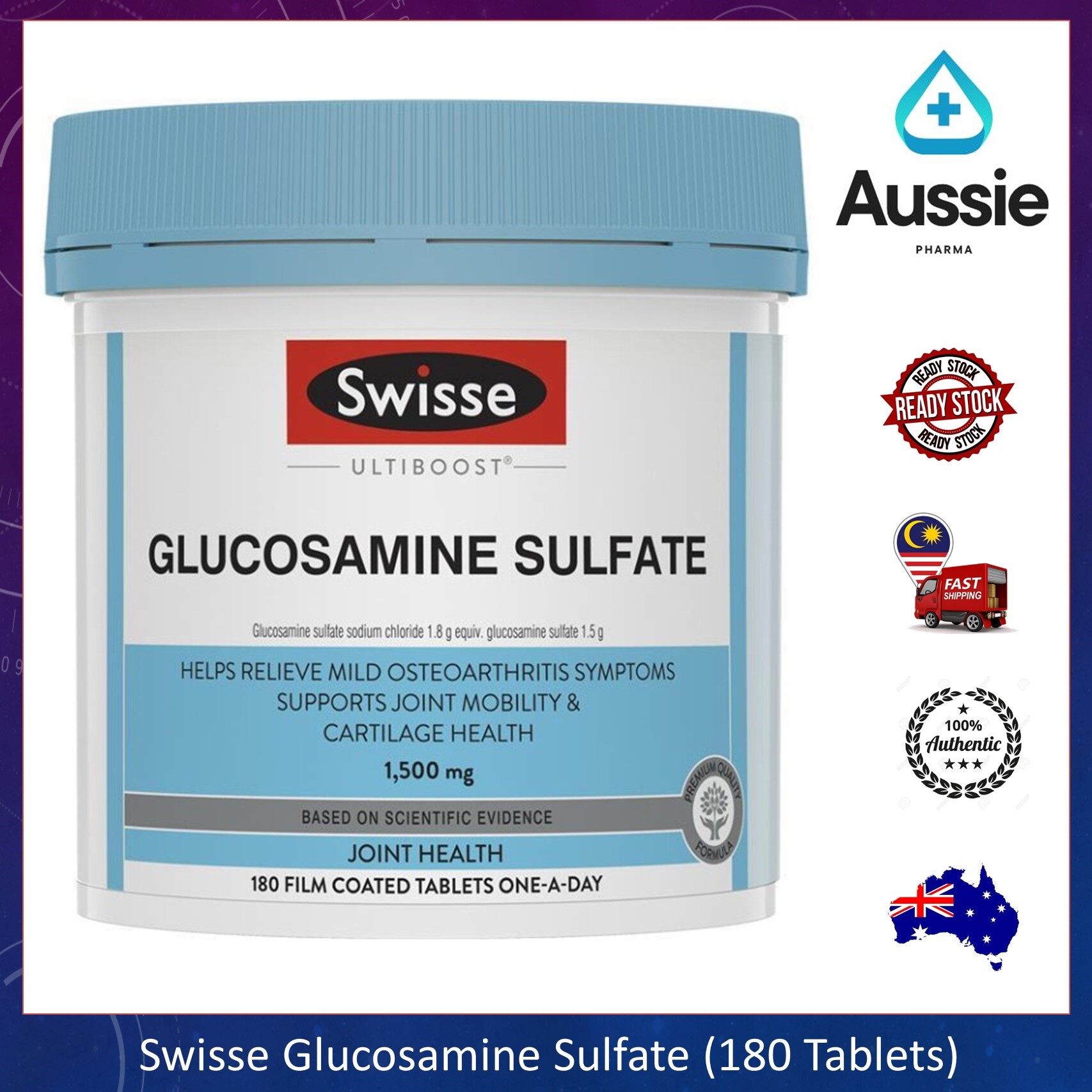 Swisse Glucosamine Sulfate Mg Tablets Lazada