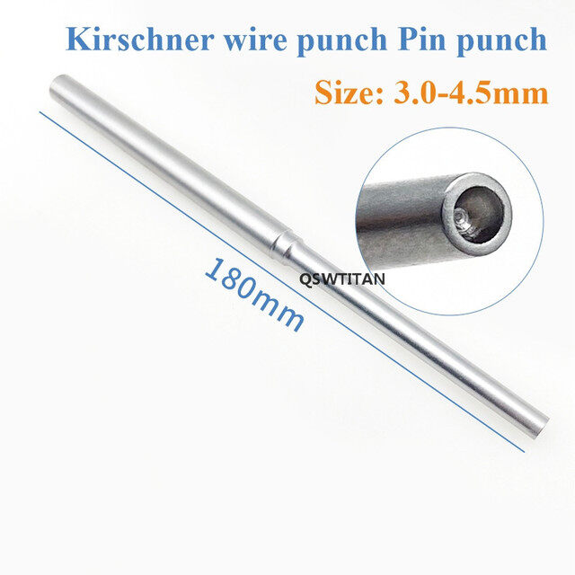 eChenZiWoDianZiKeJiYo Kirschner Wire Punch Pin Punch สแตนเลสเครอง