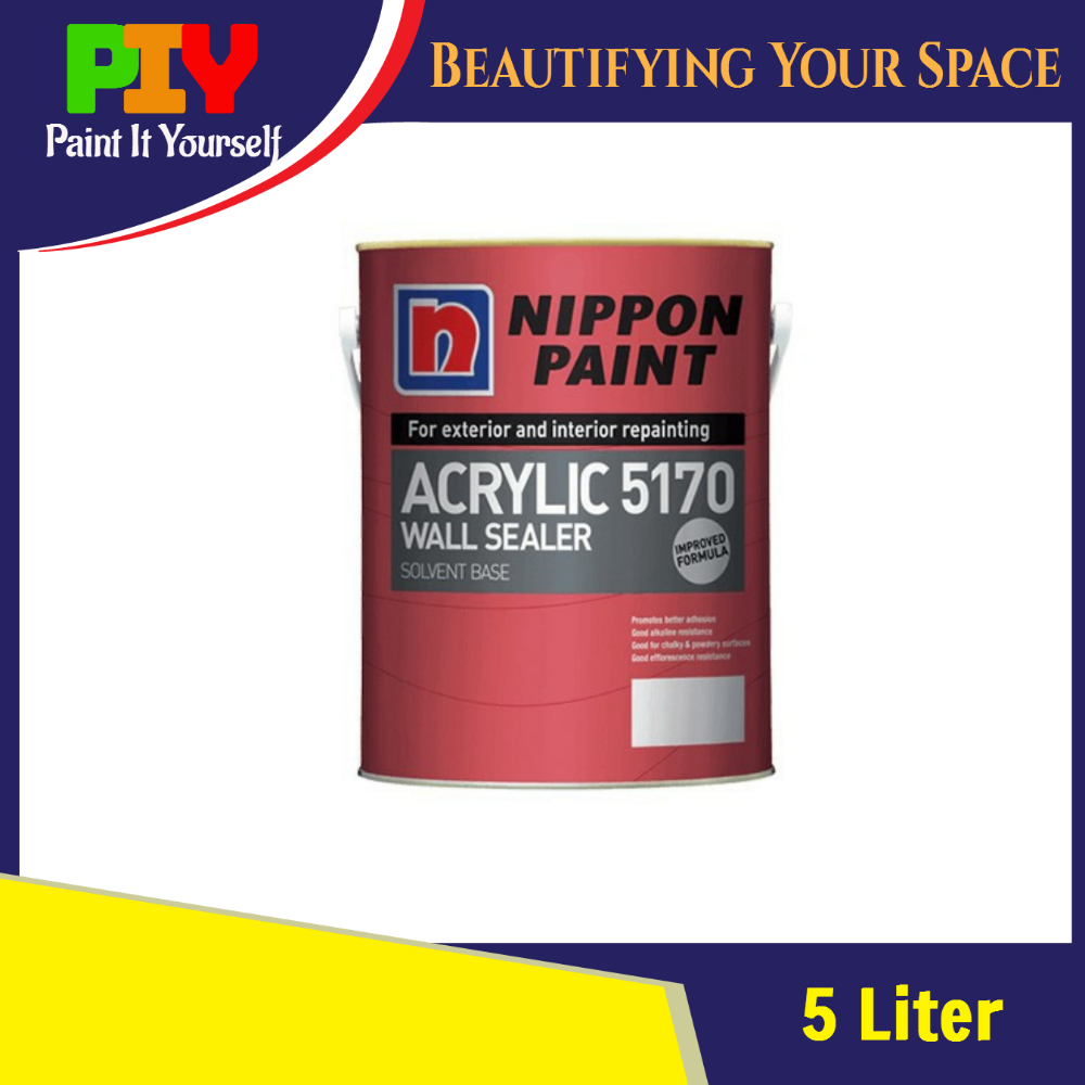 Nippon Paint Acrylic Wall Sealer Cat Undercoat Dinding Rumah