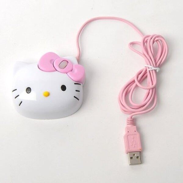 Hello Kitty Cat Cartoon USB Optical Computer Mouse Malaysia