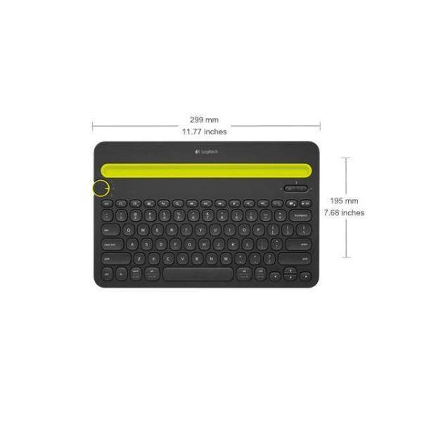 Logitech K480 Bluetooth Multi-Device Keyboard (BLACK) Malaysia